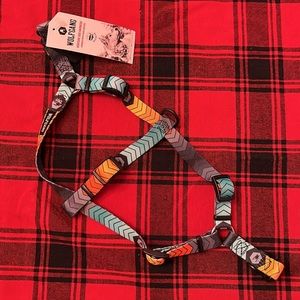 Small dog harness Wolfgang venture dog colorful chevron 5/8 x 12-18 inches NEW